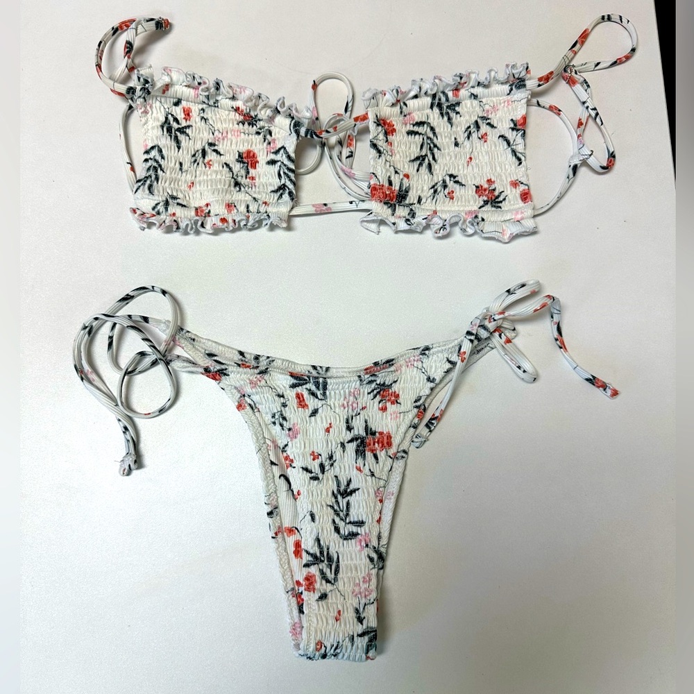 Zaful Floral Print Bikini.
